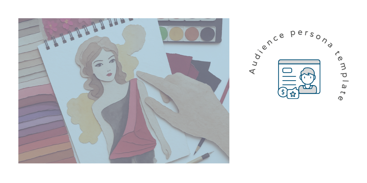 sketch for an audience persona template
